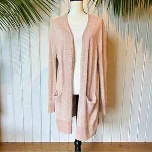 Madewell Blush Open Front Cardigan Sweater – Size M
Lightweight Longline Pocket
